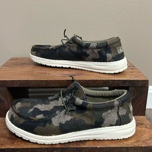 Camo Hey Dudes - YOUTH OR ADULT - gender neutral!